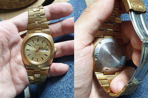 fake vintage bulova watches|bulova watch hand identification.